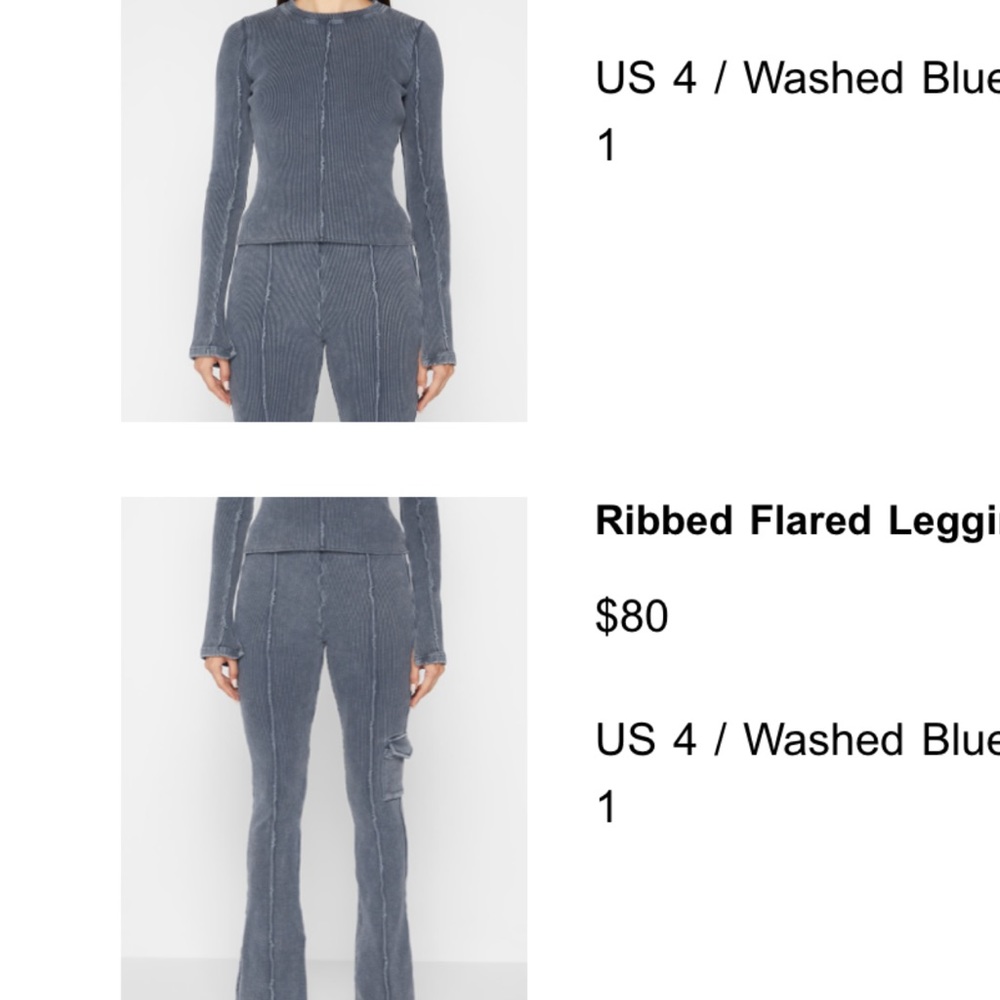 Maniere De Voir ribbed set